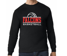 Load image into Gallery viewer, Falcons Basketball 3- Hoodie/ Crew/ Long Sleeve T