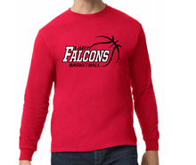 Load image into Gallery viewer, LADY Falcons Basketball 5- Hoodie/ Crew/ Long Sleeve T (Copy)