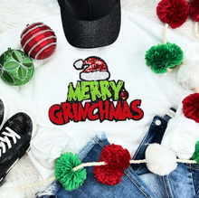 Load image into Gallery viewer, Merry Grinchmas Chenille Patch