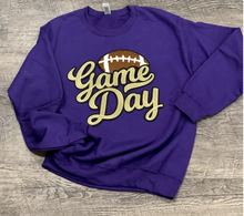 Load image into Gallery viewer, Sailors Gold Game Day Chenille Football Patch Apparel