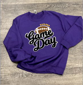 Sailors Game Day Chenille Football Patch Apparel