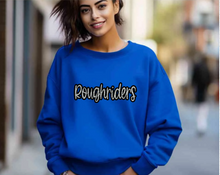 Load image into Gallery viewer, Roughriders Sequin Script Apparel