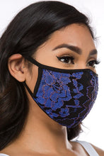 Load image into Gallery viewer, ADULT Lace Face Mask - Metallic