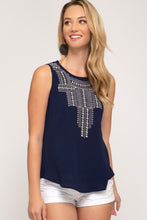 Load image into Gallery viewer, Sleeveless Woven Top