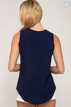 Load image into Gallery viewer, Sleeveless Woven Top