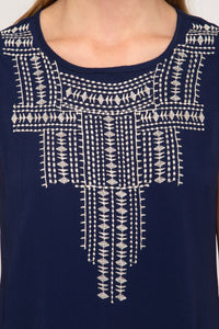 Sleeveless Woven Top