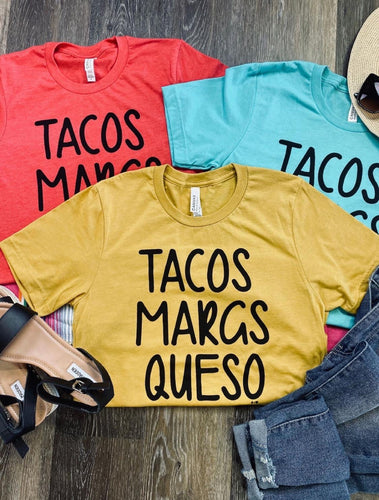 TACOS MARGS QUESO