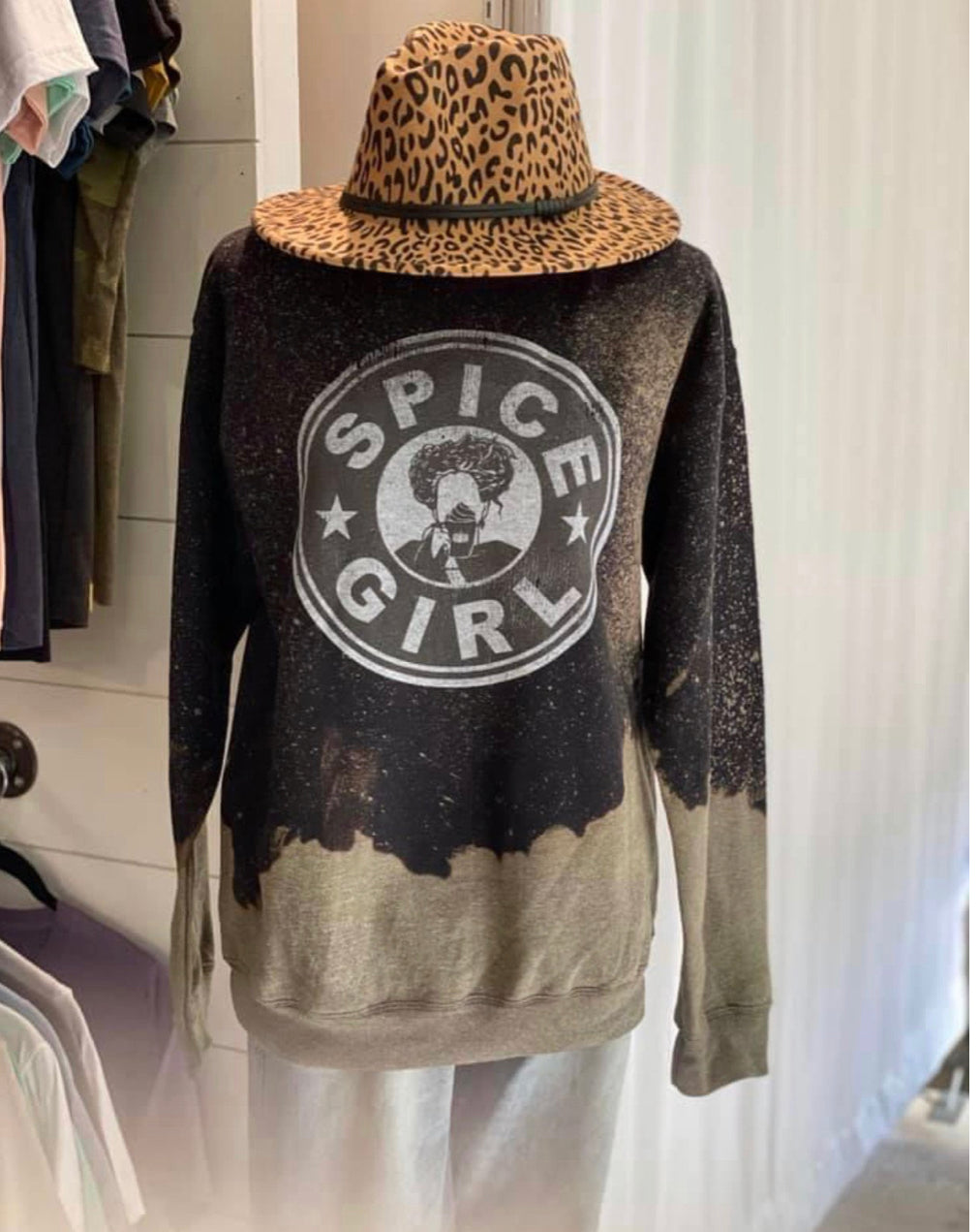 Spice Girl Hand Dyed Sweatshirt