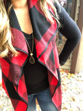 Load image into Gallery viewer, Buffalo Plaid Vest