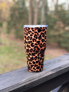 30oz Leopard Tumbler