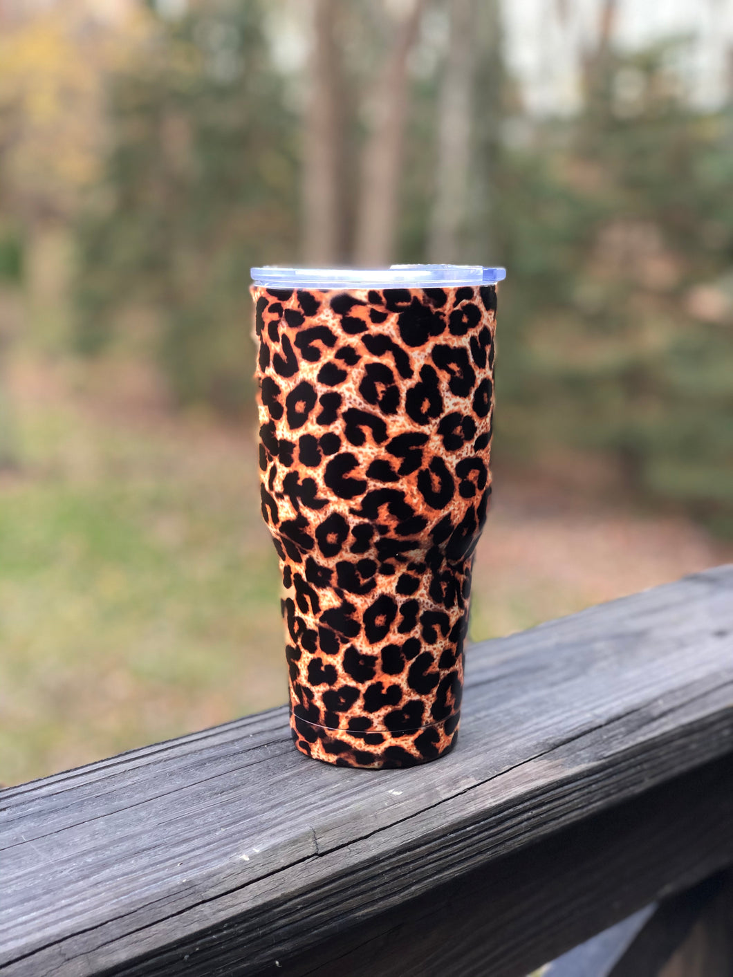 30oz Leopard Tumbler