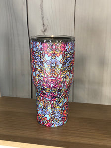 Floral Tumbler- 30oz