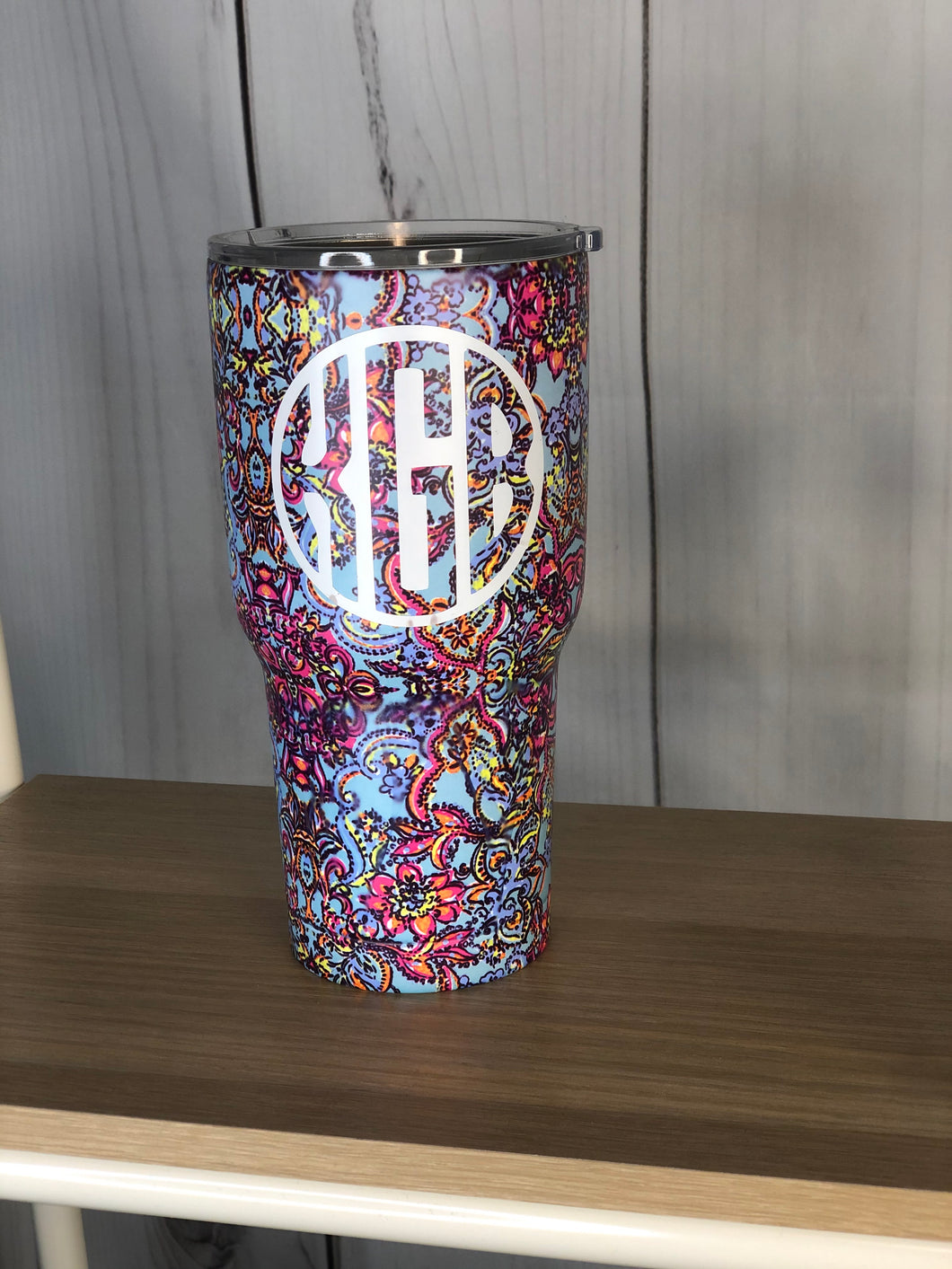 Floral Tumbler- 30oz