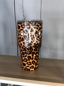 30oz Leopard Tumbler