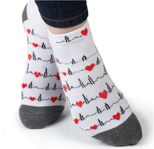 Load image into Gallery viewer, EKG Nurse Socks