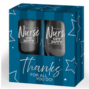 On Duty - Off Duty Nurse Tumbler Set