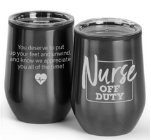 Load image into Gallery viewer, On Duty - Off Duty Nurse Tumbler Set