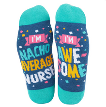 Load image into Gallery viewer, &quot;Nacho Average&quot; Nurse Socks