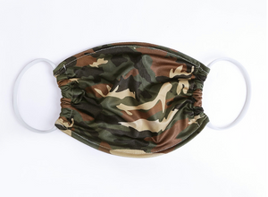 ADULT Dark Camo Face Mask