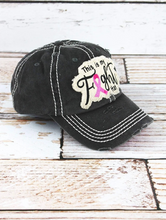 Load image into Gallery viewer, Pink Fight Hat