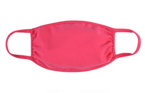 ADULT/KIDS Fuchsia Face Mask