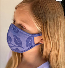 Load image into Gallery viewer, KIDS Floral Print Face Mask (Pocket for Filter)