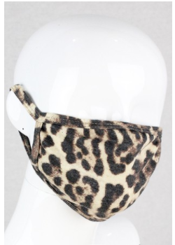 ADULT Face Mask- Lt. Leopard