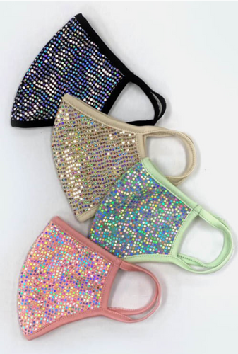 ADULT Sparkle Sequin Face Mask