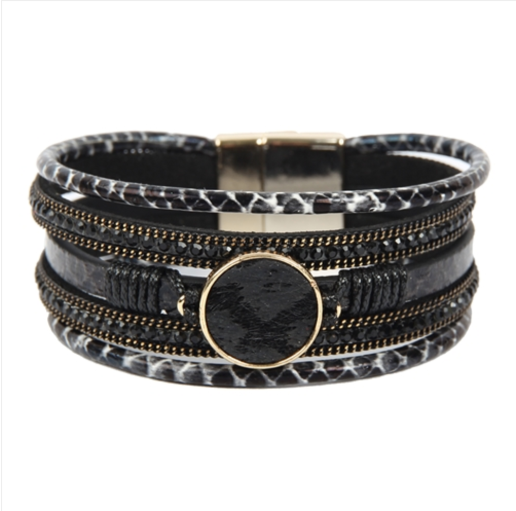 Black Animal Bracelet