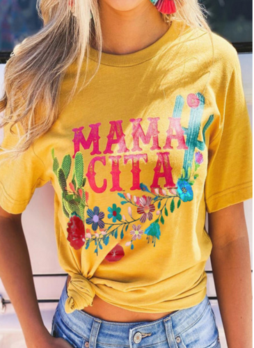 Mamacita Cactus Graphic Tee