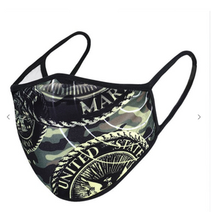 ADULT Marine Army Face Mask