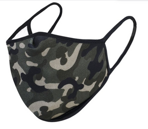 ADULT Camouflage Face Mask