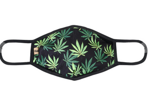 ADULT Weed Leaf Face Mask