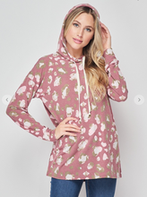 Load image into Gallery viewer, Mauve Leo Hoodie (Reg &amp; Plus)