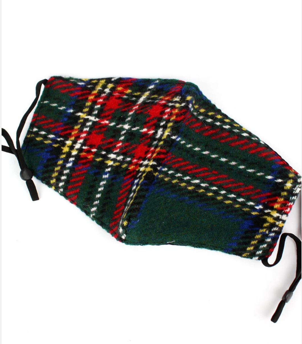 ADULT Hunter Plaid Mask (Filter Pocket)