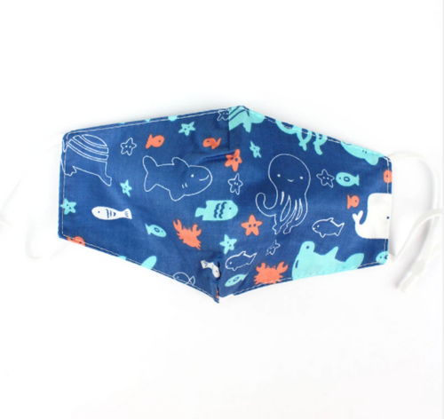 KIDS Under the Sea Mask (Filter Pocket)