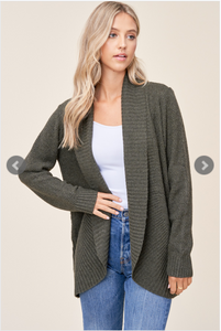 Cocoon Open Knit Cardigan