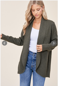 Cocoon Open Knit Cardigan