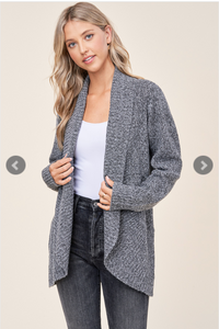 Cocoon Open Knit Cardigan