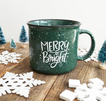 Load image into Gallery viewer, Merry &amp; Bright Christmas Mug