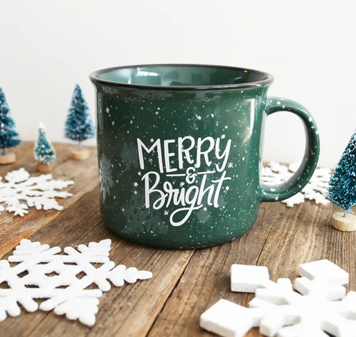 Merry & Bright Christmas Mug