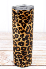 Load image into Gallery viewer, Leopard Skinny Tumbler