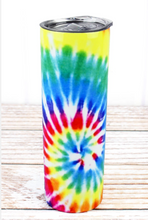 Load image into Gallery viewer, Tie Dye Skinny Tumbler