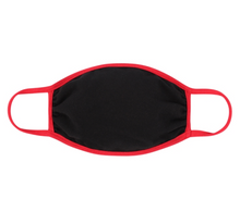 Load image into Gallery viewer, ADULT Red Black Face Mask