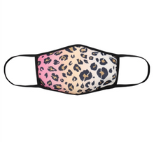 Load image into Gallery viewer, ADULT Colored Leopard Face Mask