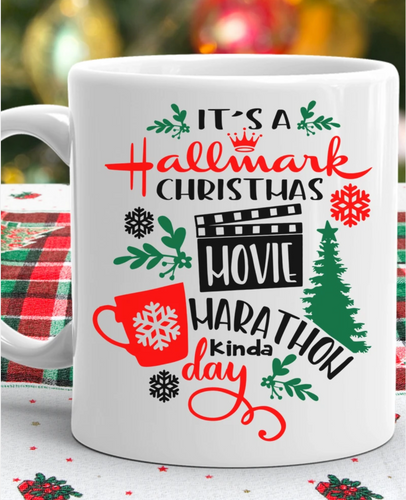 Hallmark Movie Christmas Mug