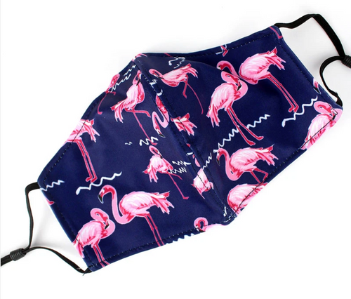 ADULT Flamingo Mask (Filter Pocket)