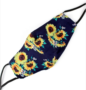 ADULT Sunflower Mask (Filter Pocket)