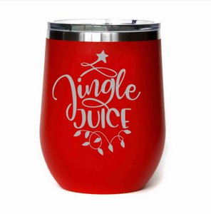 Jingle Juice Wine Tumbler