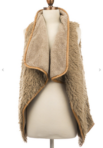 Reversible Faux Fur Winter Vest